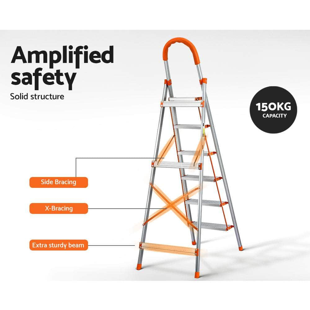 Ladder Multi-Purpose Folding Aluminium Light Weight Non Slip Platform