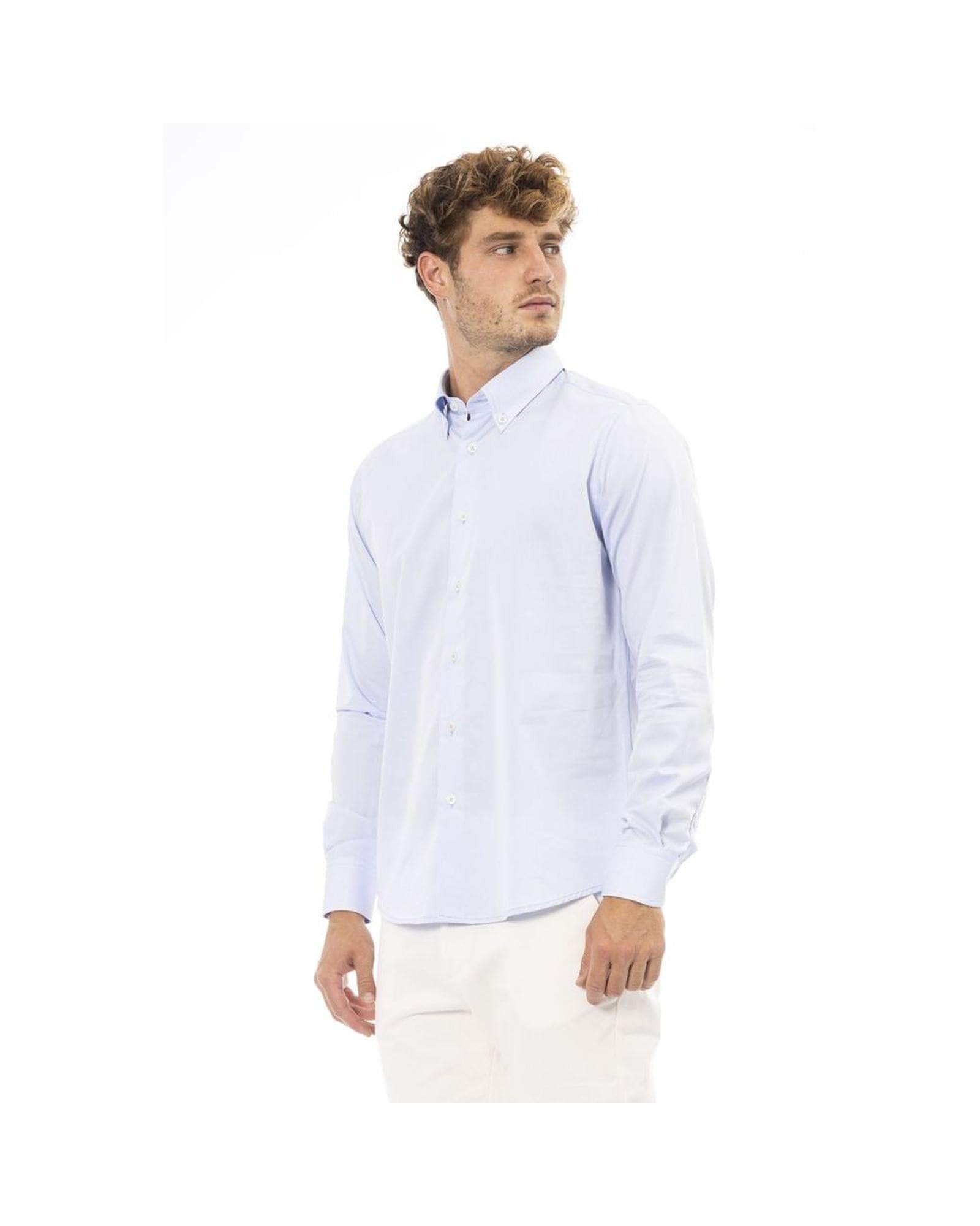 Laid-Back Light Blue Baldinini Men