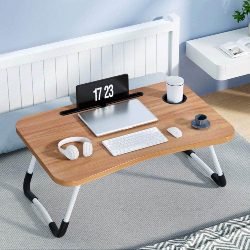 Laptop Desk Table Foldable Stand Lap Tray Portable Adjustable Desks