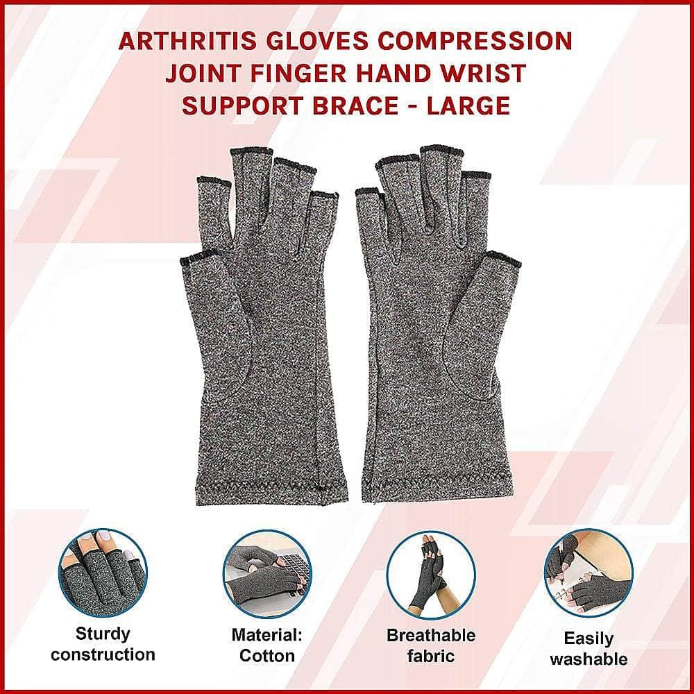 Large Arthritis Compression Gloves for Hand Support