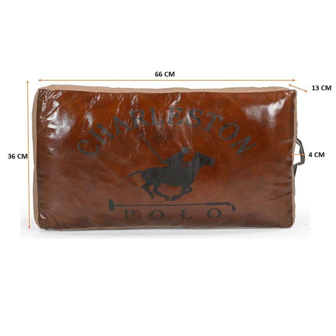 Large Charleston Polo Hand Made Cushion