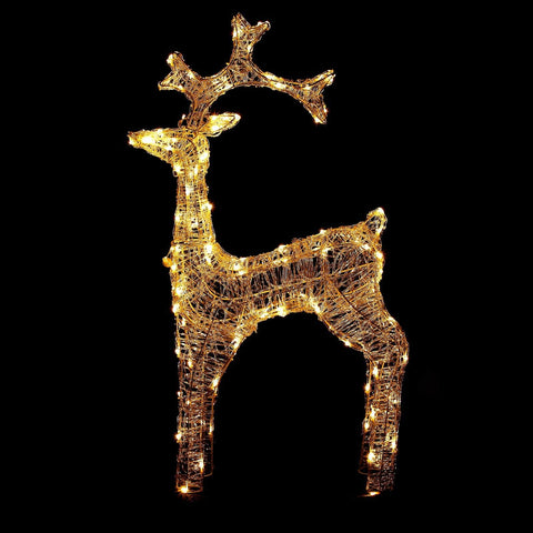 Large Led Stag Reindeer for Christmas Decoration 110cm Height