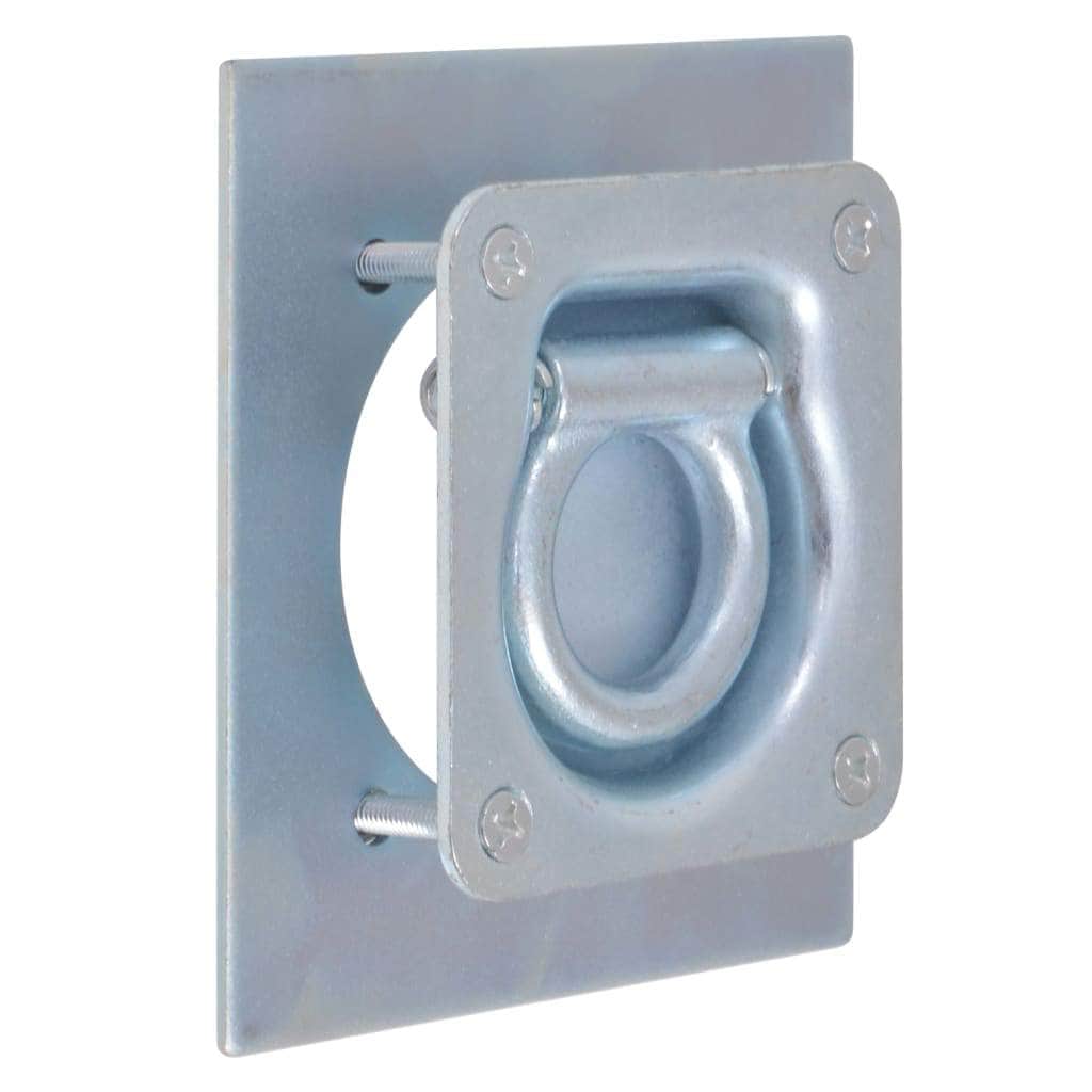 Lashing Rings for Trailer 8 pcs Galvanised Steel 2000 kg