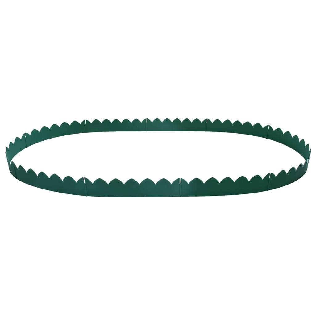 Lawn Edgings 10 pcs Green PP