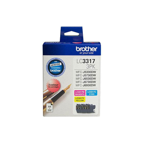 Lc-3317 Colour Value Pack 1Xcyan 1X Magenta 1X Yellow