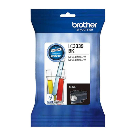 Lc-3339Xlbk Black Super High Yield Ink Cartridge, Up To 6000 Pages