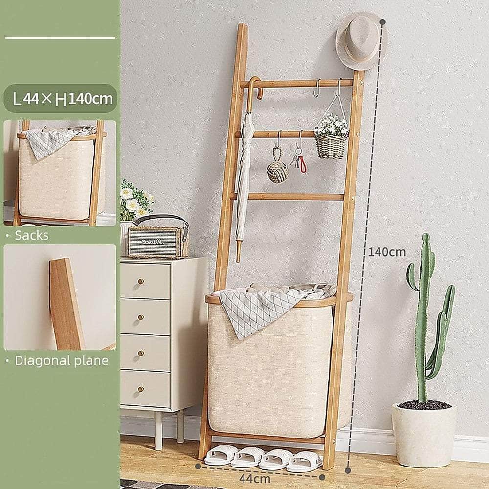 Lean & Clean: Wall Shelf Laundry Organizer