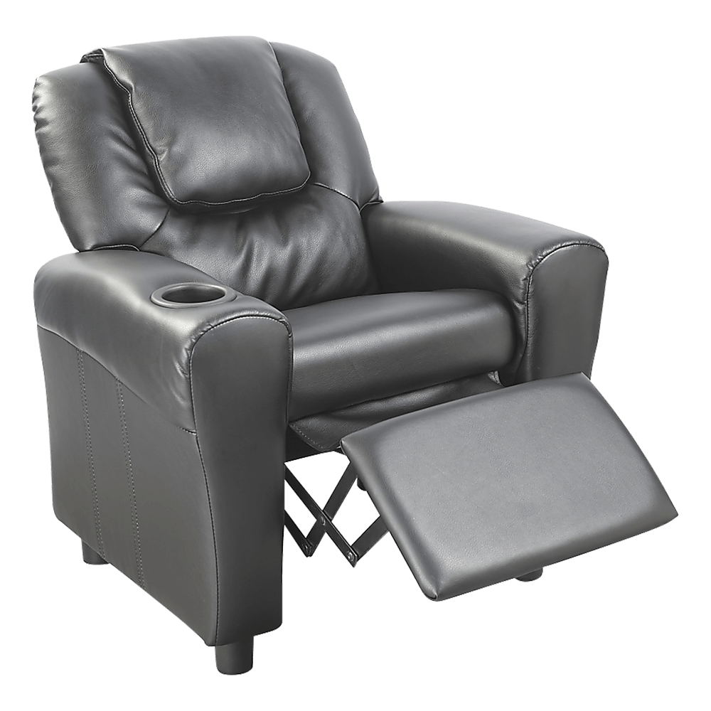 Leather Kids Recliner