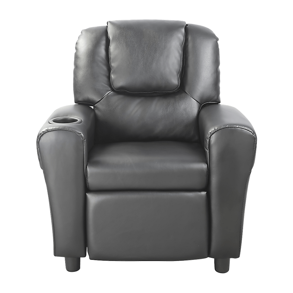 Leather Kids Recliner