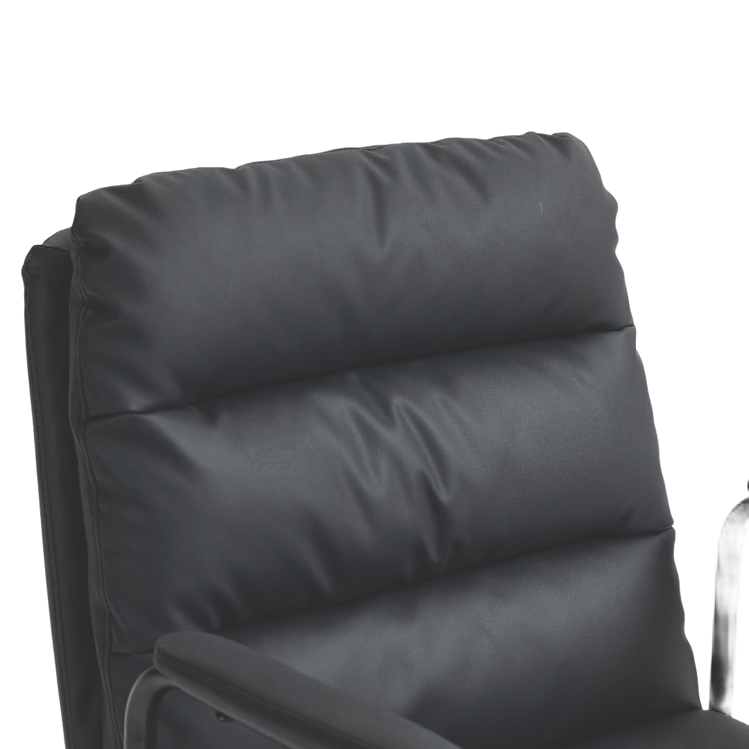 Leather Office Chair -Black