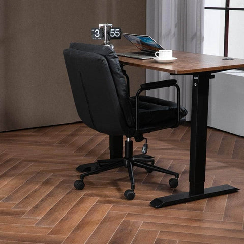 Leather Office Chair -Black
