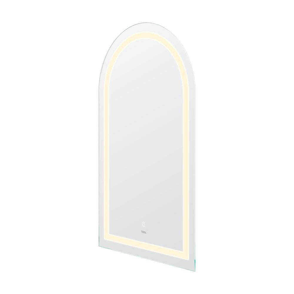 Bathroom Mirror - LED Arched Bathroom Mirror Anti-fog Smart 100x60cm - photo 10