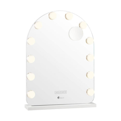 LED Arched Makeup Mirror Bluetooth 61x43cm
