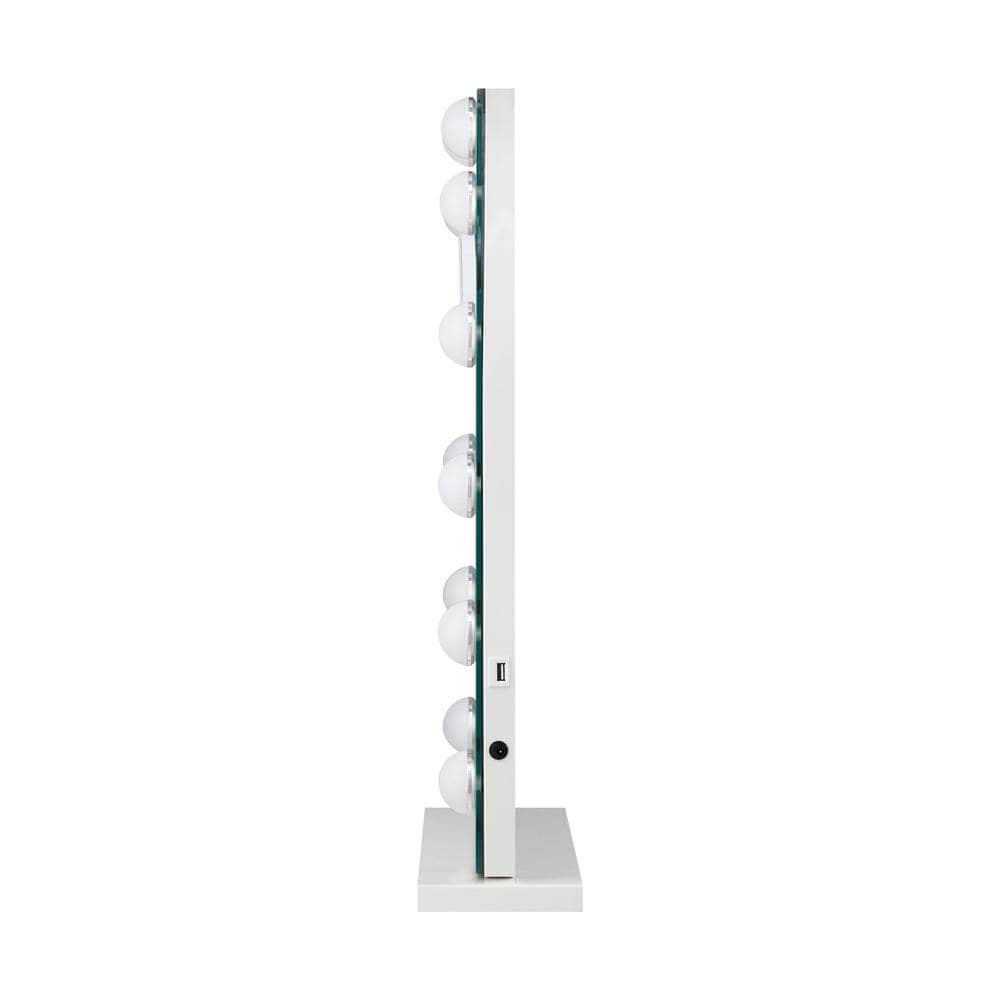 LED Arched Makeup Mirror Bluetooth 61x43cm