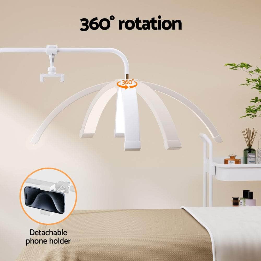 LED Beauty Light Half Moon Lamp Makeup Tattoo Eyelash Extensions Salon