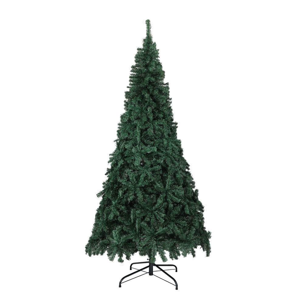 LED Christmas Tree 1.5M & 2.7 5FT Green 445 Tips Fibre Optic Lights Holiday