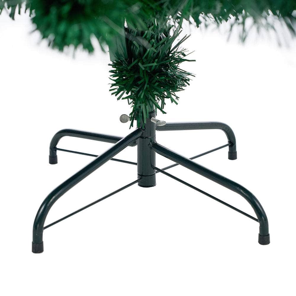 LED Christmas Tree 1.8M 6FT Fibre-Optic Flash Lights Artificial Xmas Decor