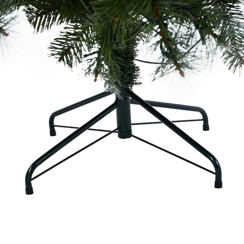 LED Christmas Tree 1.8M 6FT Pre-lit Light 8 Flash Modes Pine Cones