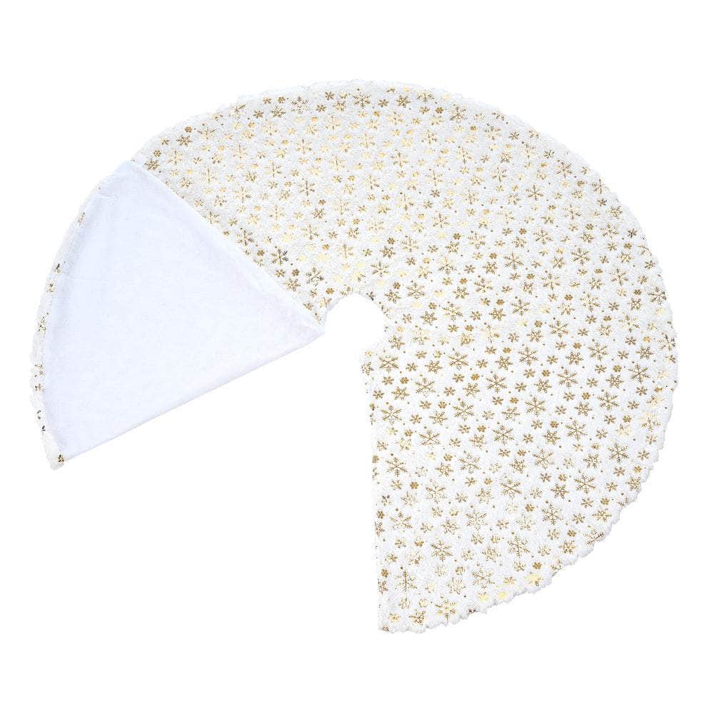 LED Christmas Tree 1.8M 6FT with Tree Skirt Light Snow-sprayed Green