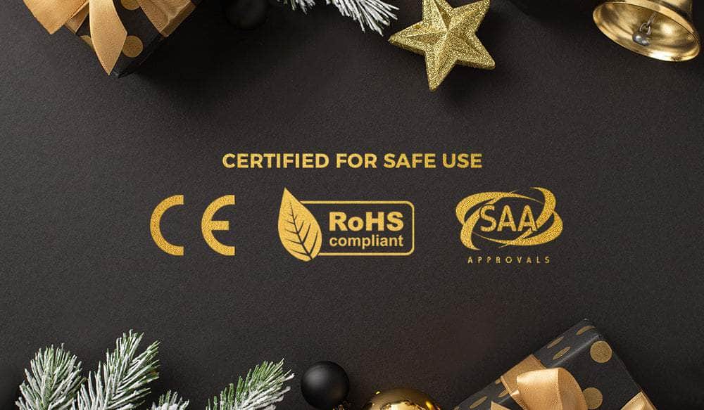 LED Christmas Tree 1.8M 6FT with Tree Skirt Light Snow-sprayed Green