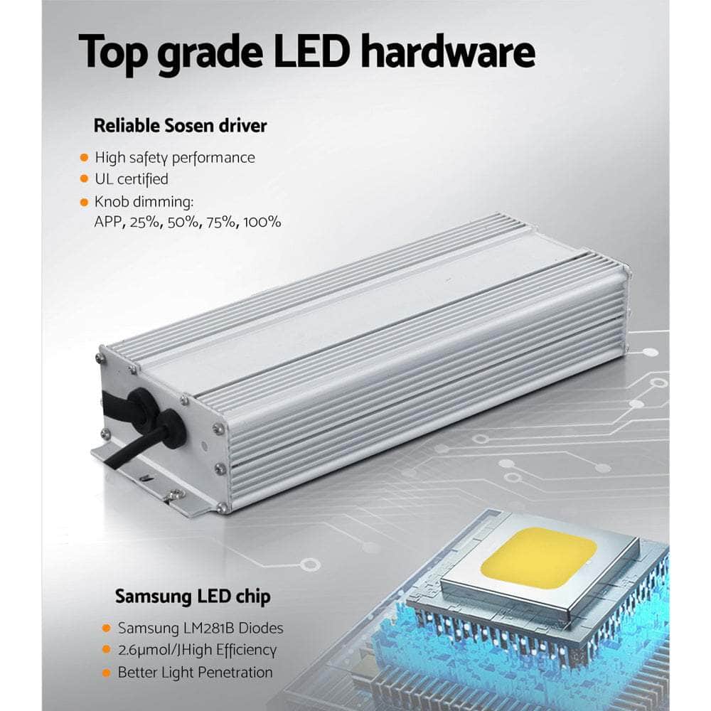 Led Grow Light Full Spectrum Indoor Veg Flower All Stage 3000W/2200W/1500W/1000W/4500W