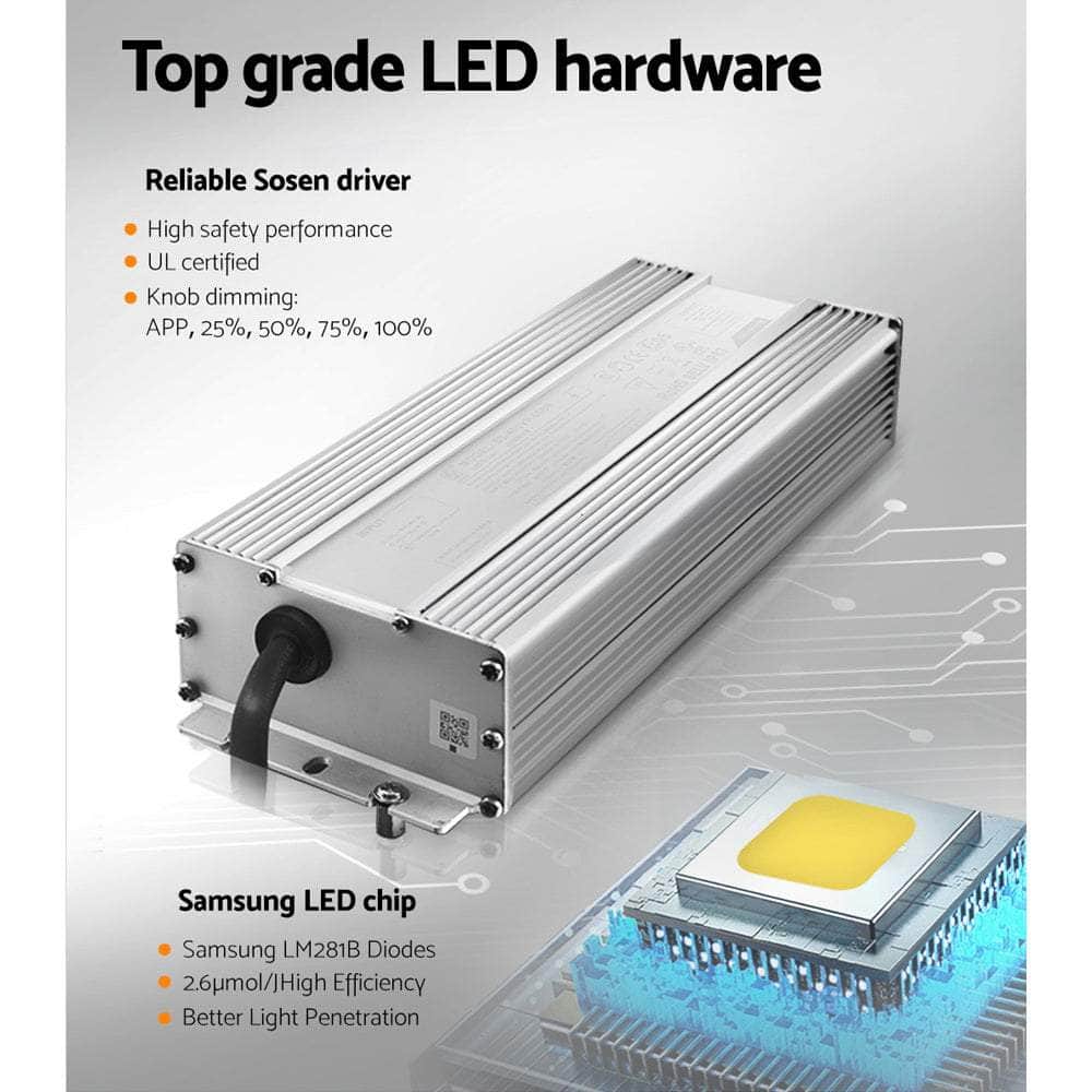 Led Grow Light Full Spectrum Indoor Veg Flower All Stage 3000W/2200W/1500W/1000W/4500W