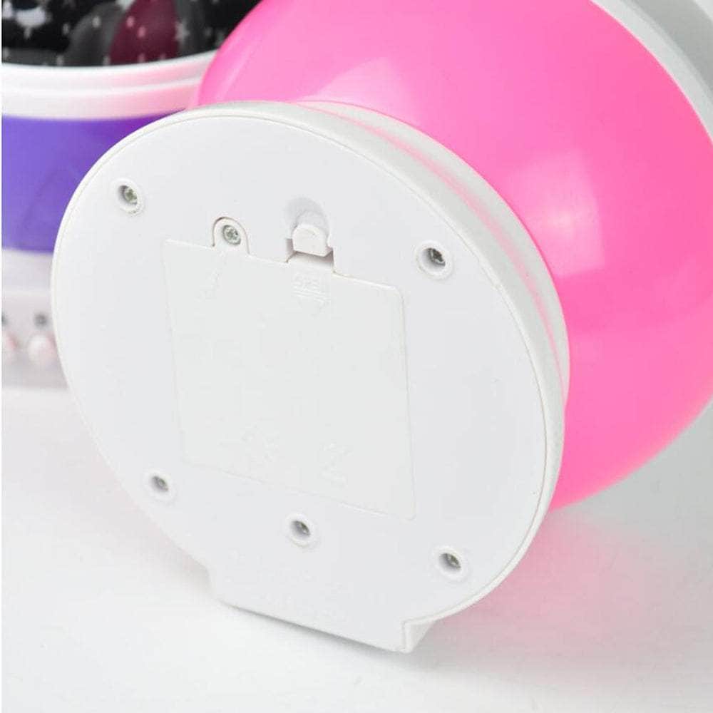 Led Night Star Galaxy Projector Light Rotating Starry Lamp Pink