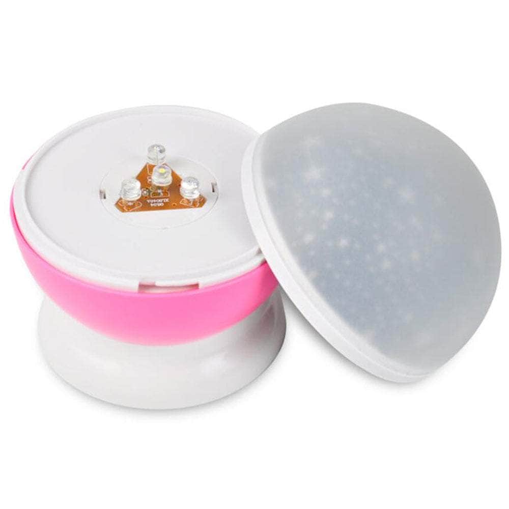 Led Night Star Galaxy Projector Light Rotating Starry Lamp Pink