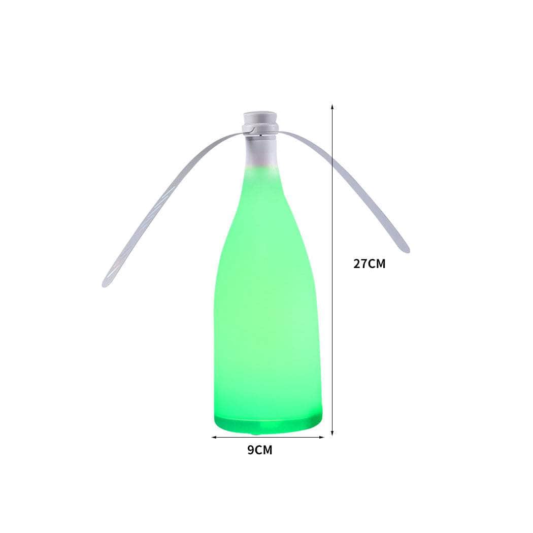 LED Repellent Fly Fan Entertaining Green