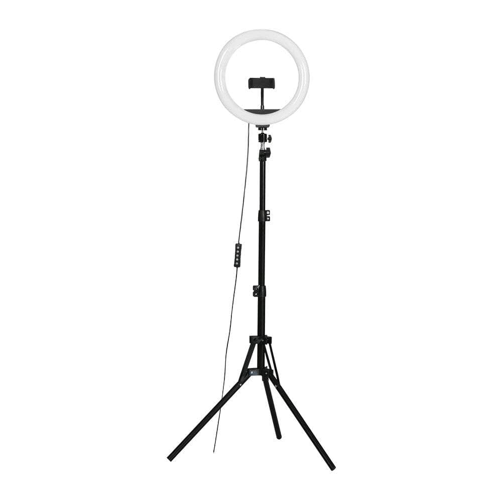 LED Ring Light 12" 5500K Dimmable Diva Diffuser With Stand Make Up