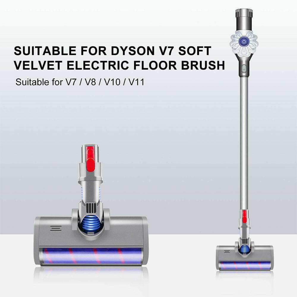 LED Soft Roller Brush Head Floor Tool Vacuum Cleaner