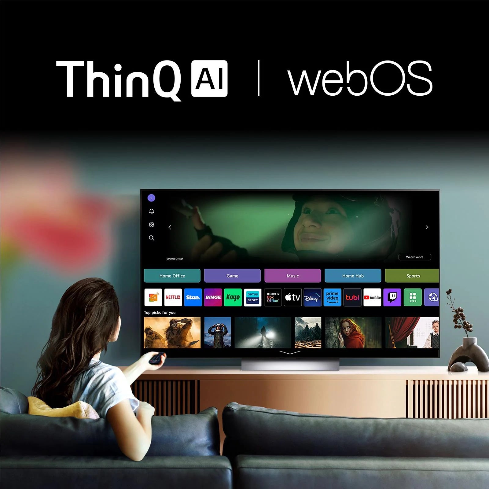 LG 50" 4K UHD LED Smart TV (2024)