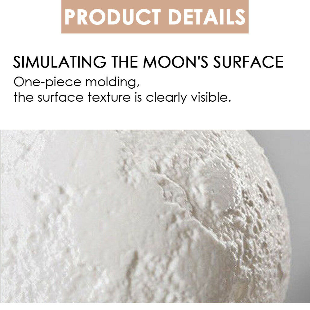3D Magical Moon Lamp USB LED Night Light Large | SC2 id
