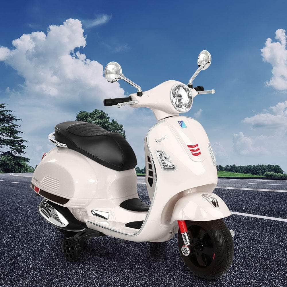 Licensed Kids Ride-On Vespa Motorcycle