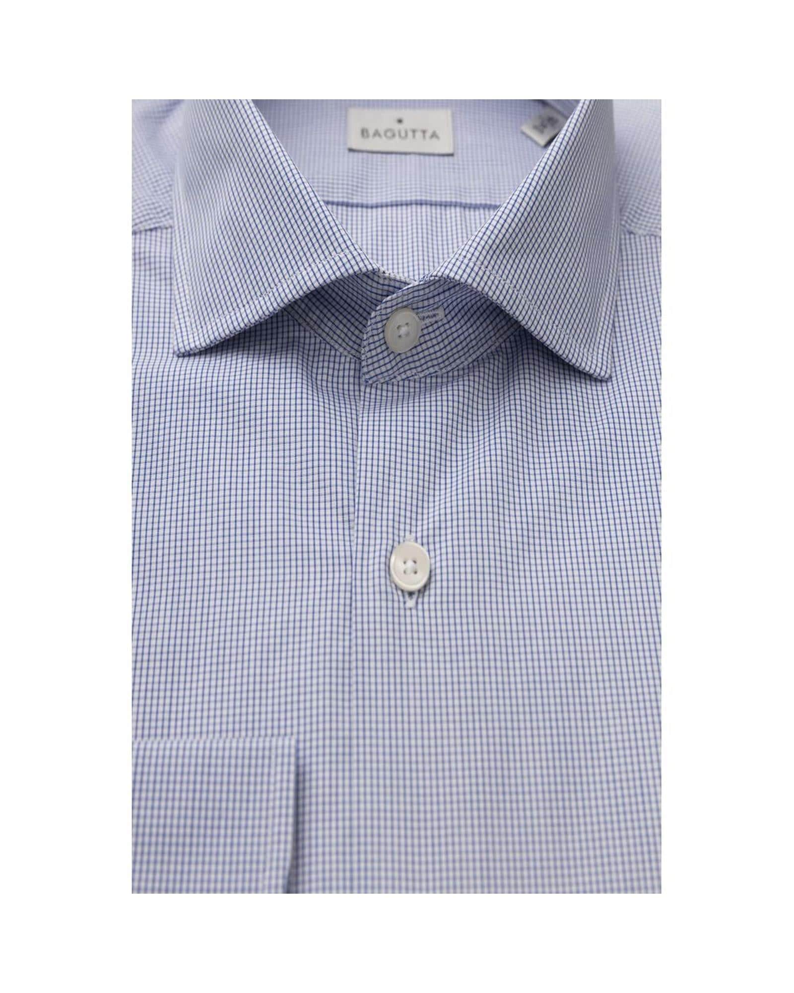 Light Blue Sophistication Cotton Shirt (Bagutta)