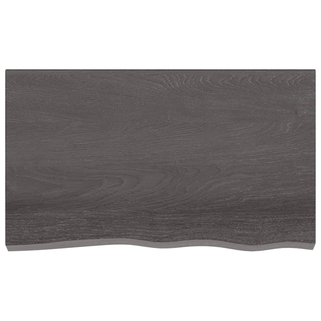 Light Brown-Treated Solid Wood Bathroom Countertop | Worktops - photo 40