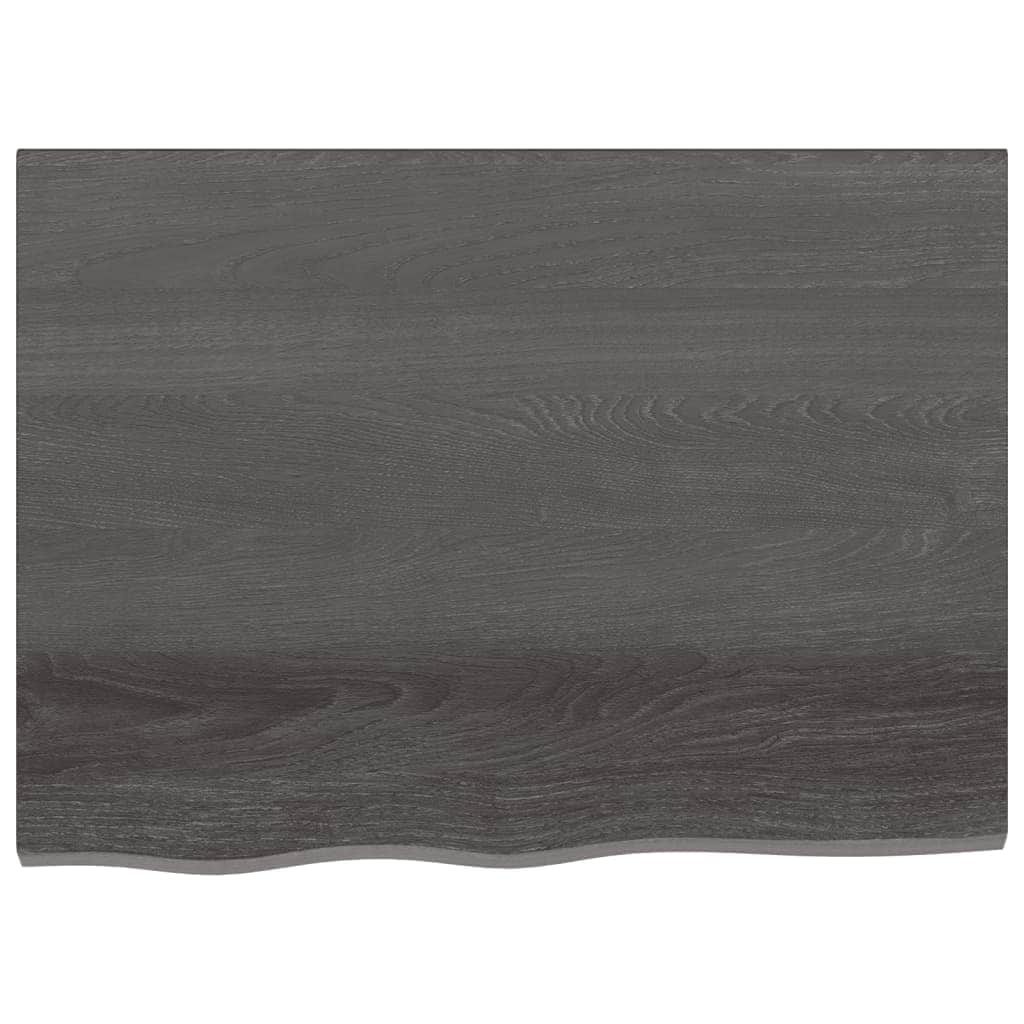 Light Brown-Treated Solid Wood Bathroom Countertop | Wood finish - photo 27