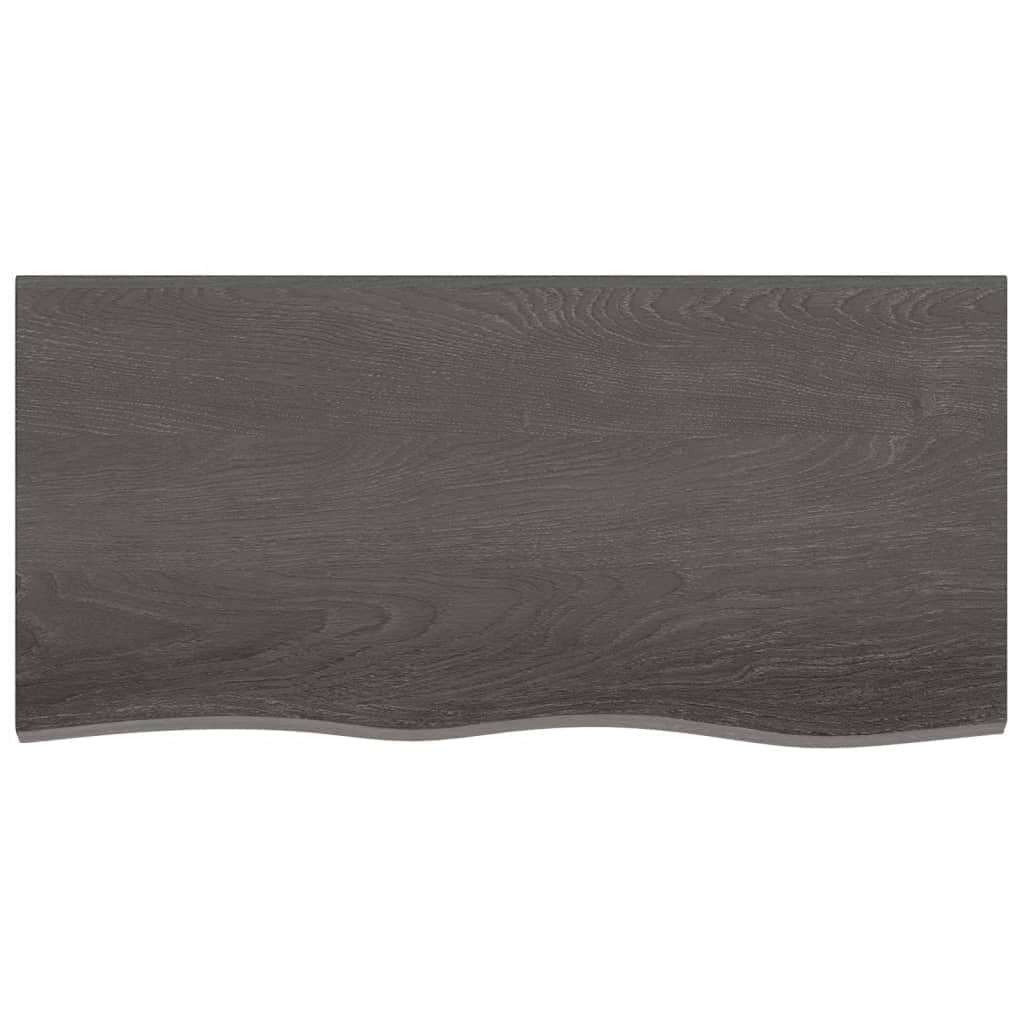 Light Brown-Treated Solid Wood Bathroom Countertop with Wood finish - photo 33