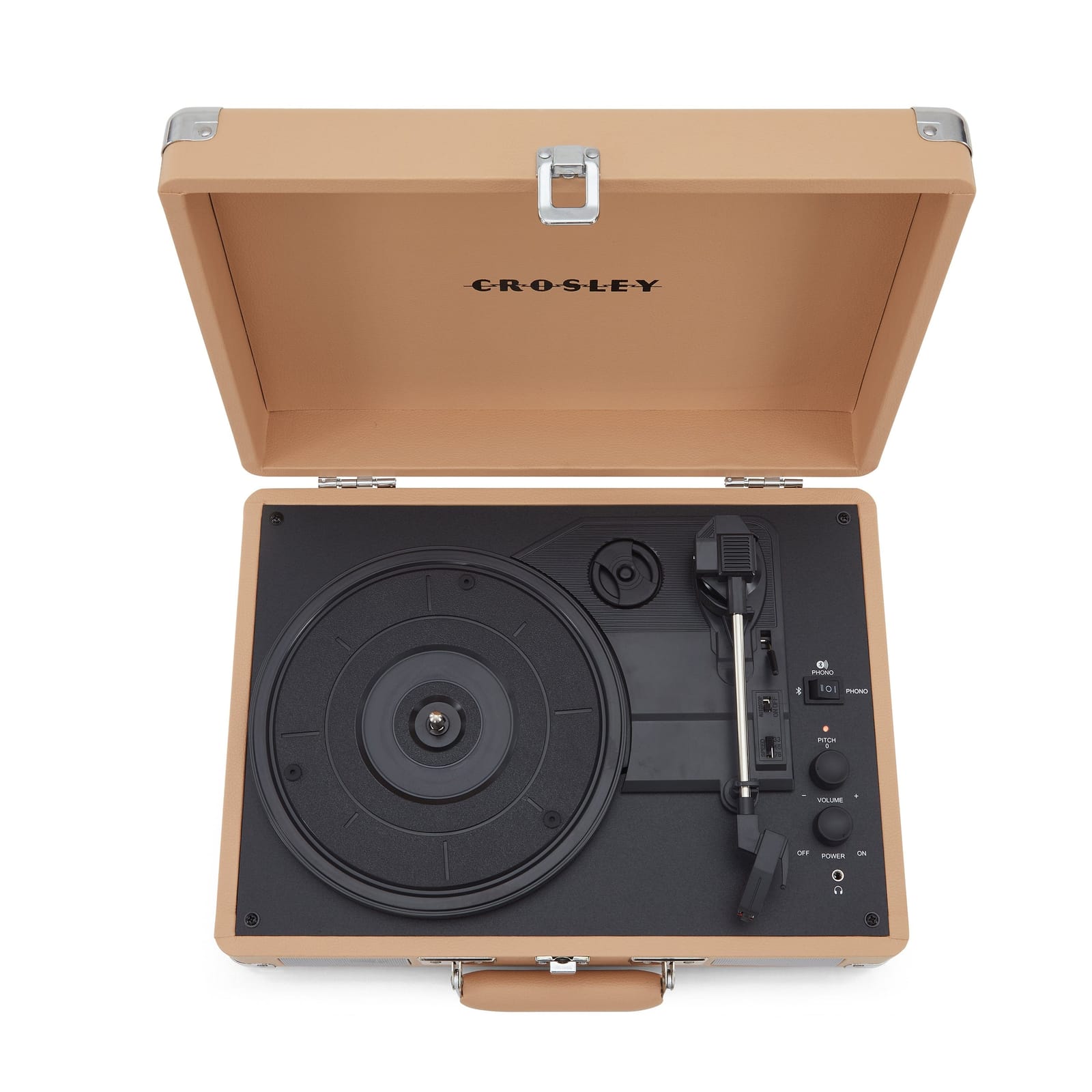 Light Tan - Bluetooth Portable Turntable with FREE_DROPSITE - photo 8