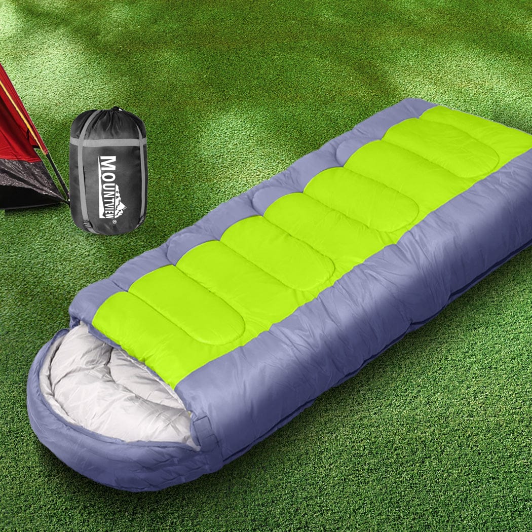 Sleeping Bag Outdoor Camping Grey, Grey colour