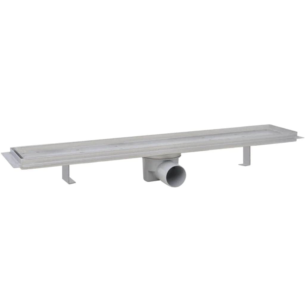 Linear Shower Drain 2 pcs, Stainless Steel