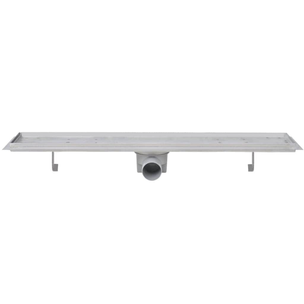 Linear Shower Drain 2 pcs, Stainless Steel