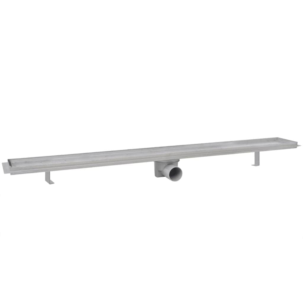 Linear Shower Drain 2 pcs Stainless Steel