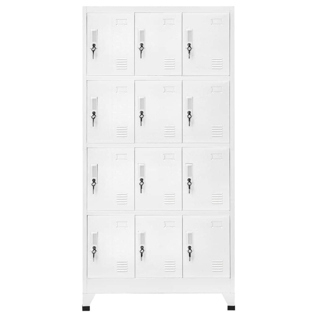 Locker Cabinet with 12 Compartments
