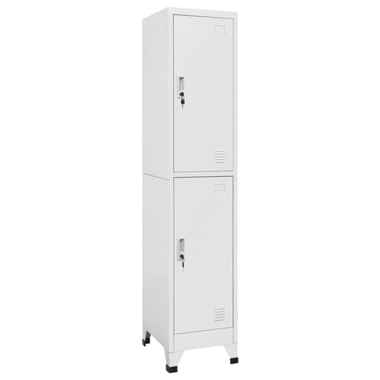 Locker Cabinet with 2 Compartments