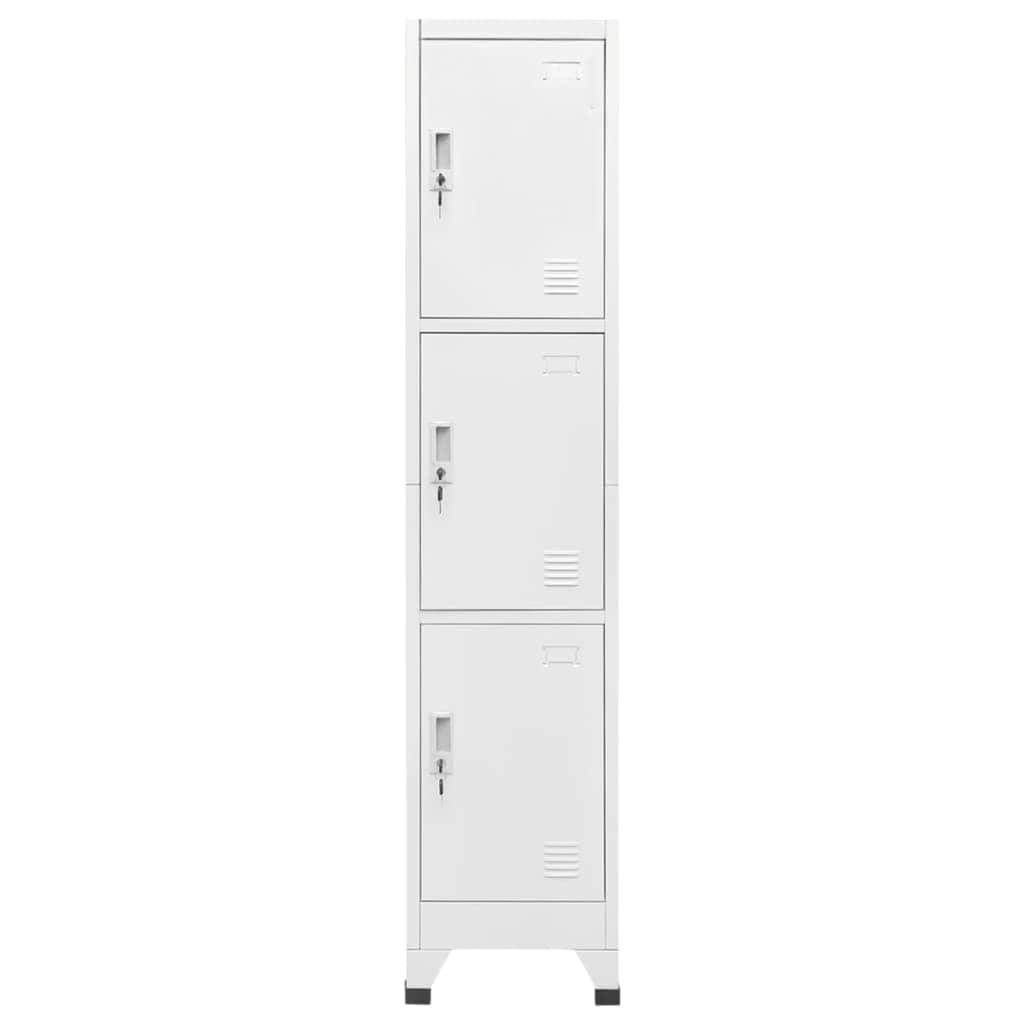 Locker Cabinet with 3 Compartments