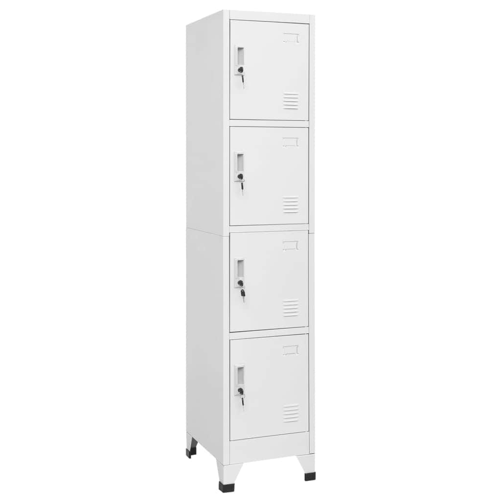 Locker Cabinet with 4 Compartments
