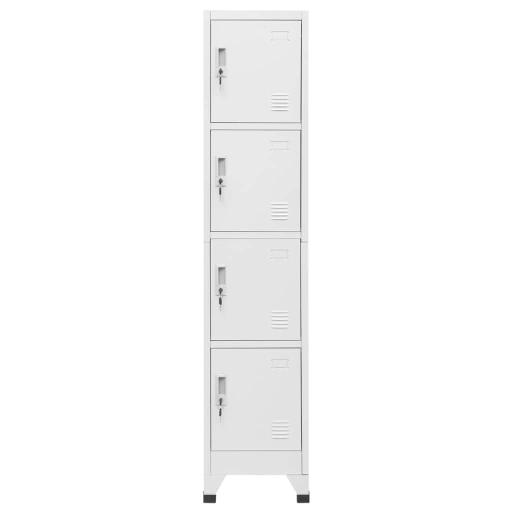 Locker Cabinet with 4 Compartments