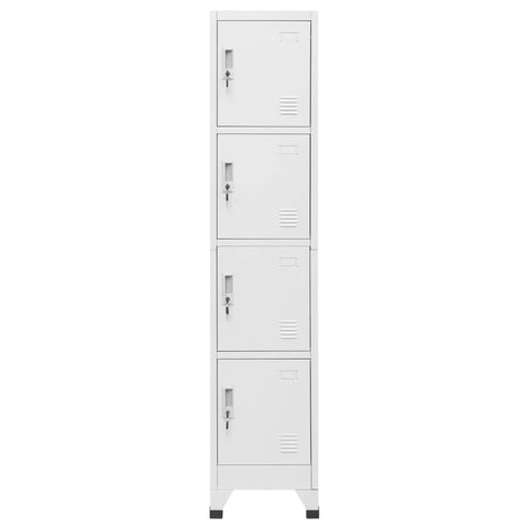 Locker Cabinet with 4 Compartments