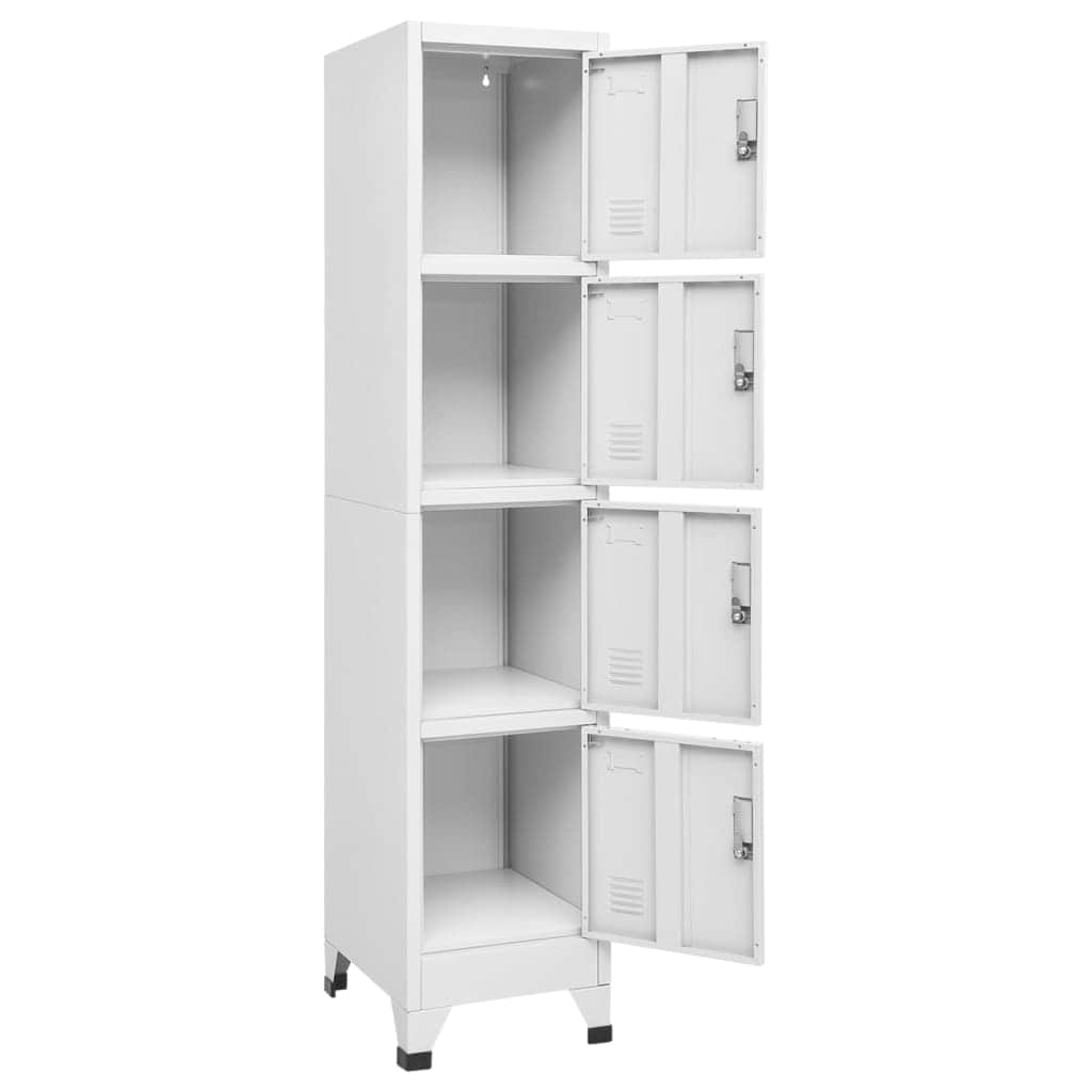 Locker Cabinet with 4 Compartments